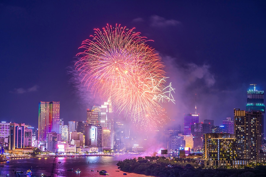 Fireworks Cruise by Catamaran speedboat