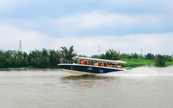 Cu Chi Tunnels by Speedboat